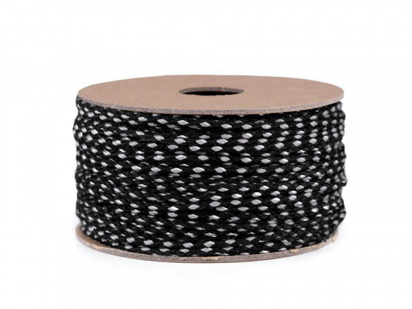 Šňůrka / provázek splétaný Ø2 mm