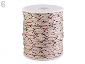 Padáková / oděvní šňůra Ø4 mm