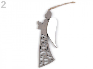 Dřevěný anděl k zavěšení