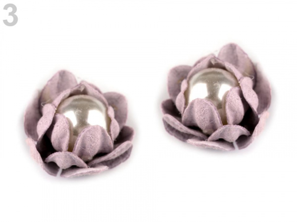 Květ s perlou Ø18 mm