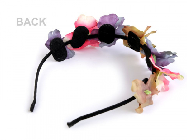 Čelenka do vlasů s květy