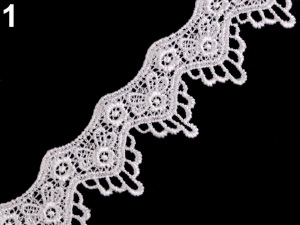 Vzdušná krajka šíře 35 mm