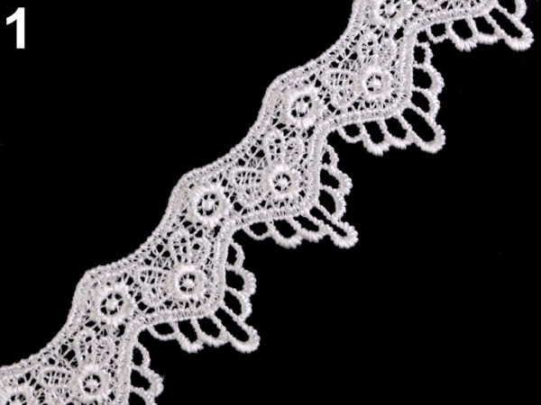 Vzdušná krajka šíře 35 mm