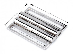 Kovová spona šíře 50 mm