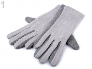 Dámské úpletové rukavice