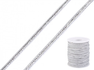 Kulatá pruženka lurexová Ø2 mm