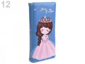 Dámská / dívčí peněženka 9x18 cm 2. jakost