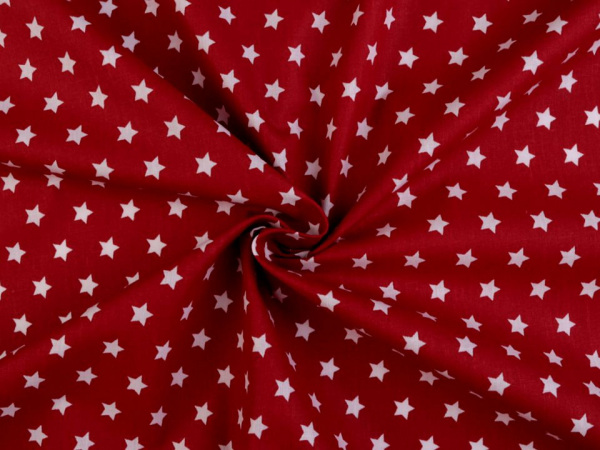 Bavlněná látka  hvězdy