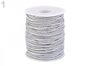 Kulatá pruženka lurexová Ø2 mm