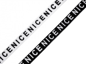 Oděvní šňůra s koncovkami do kapucí, vhodná i pro roušky, délka 130 cm