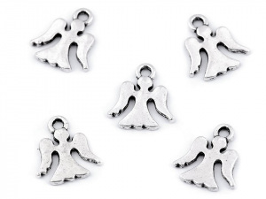 Přívěsek anděl 14x15 mm