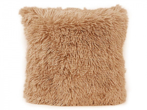 Chlupatý povlak na polštář 40x40 cm