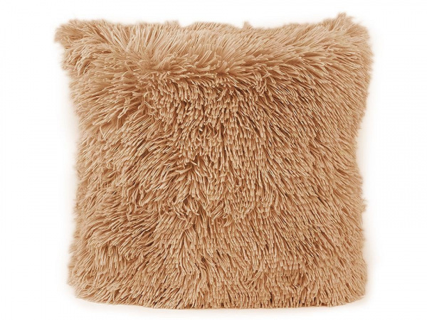 Chlupatý povlak na polštář 40x40 cm