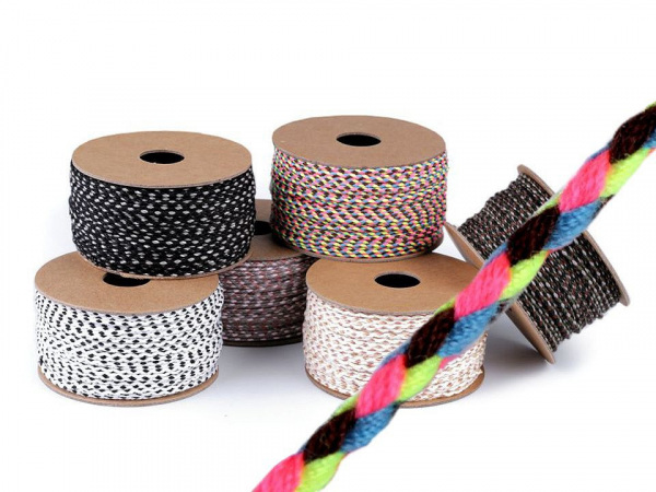 Šňůrka / provázek splétaný Ø2 mm