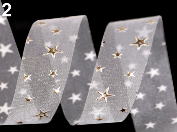 Stuha hvězdy šíře 25 mm