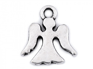 Přívěsek anděl 14x15 mm