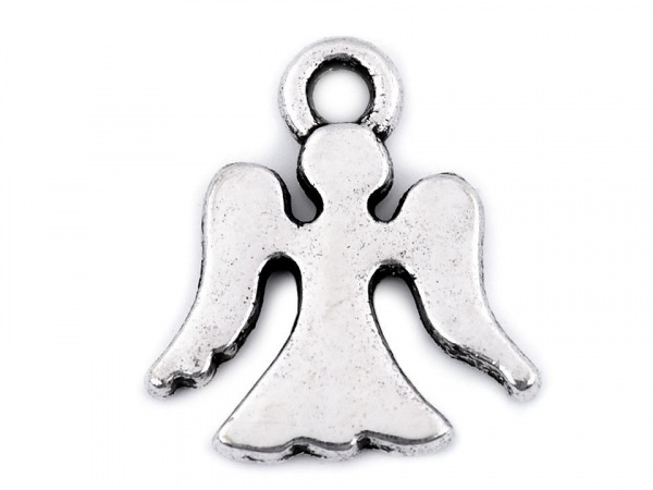 Přívěsek anděl 14x15 mm