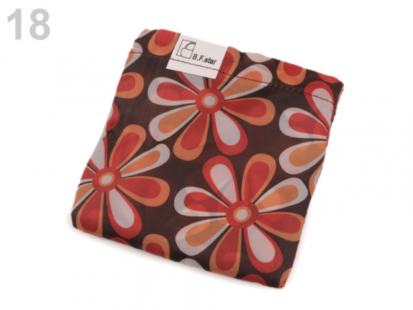 Skládací nákupní taška 34x36 cm