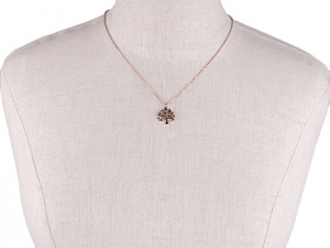 Náhrdelník z nerezové oceli strom života, kočka, srdce, jednorožec, baletka