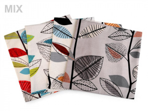 Povlak na polštář listy 43x43 cm