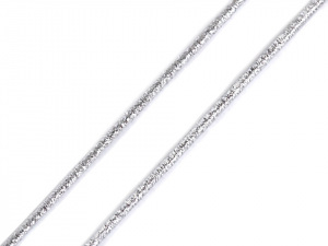 Kulatá pruženka lurexová Ø2 mm