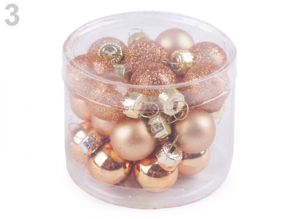 Vánoční baňky Ø20 mm