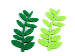 Filcové listy / větvička 30x60 mm velké