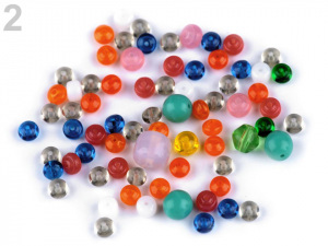 Skleněné korálky ramš