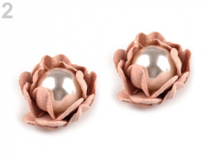 Květ s perlou Ø18 mm