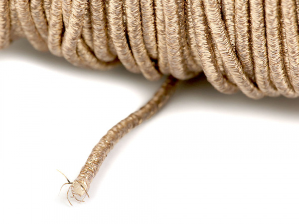 Kulatá pruženka lurexová Ø2 mm