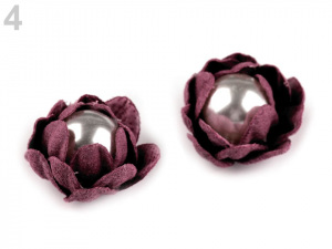 Květ s perlou Ø18 mm