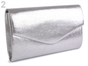 Kabelka - psaníčko metalické velké