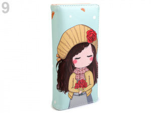 Dámská / dívčí peněženka 9x18 cm