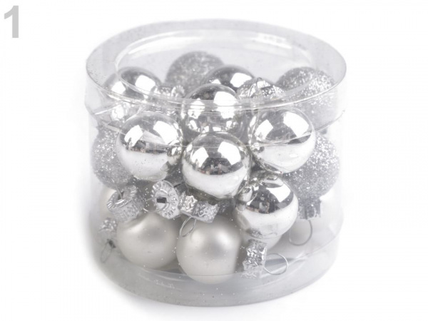 Vánoční baňky Ø20 mm