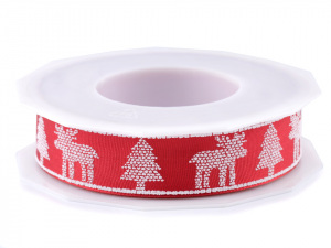 Stuha sob a stromeček s drátem šíře 25 mm