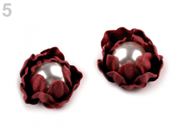 Květ s perlou Ø18 mm