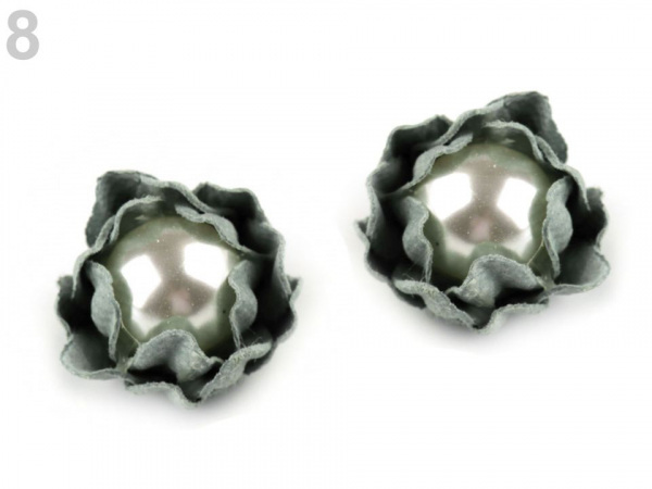 Květ s perlou Ø18 mm