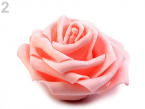 Dekorační pěnová růže Ø10 cm