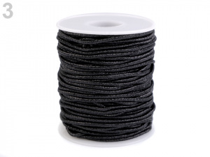 Kulatá pruženka lurexová Ø2 mm