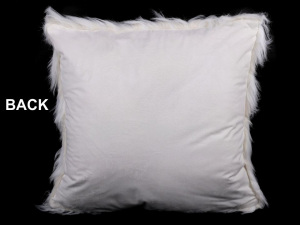 Chlupatý povlak na polštář 45x45 cm