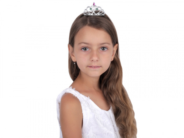 Karnevalová korunka s hřebínkem