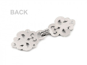 Ozdobné filigránové zapínání / cincher knoflík