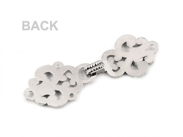 Ozdobné filigránové zapínání / cincher knoflík