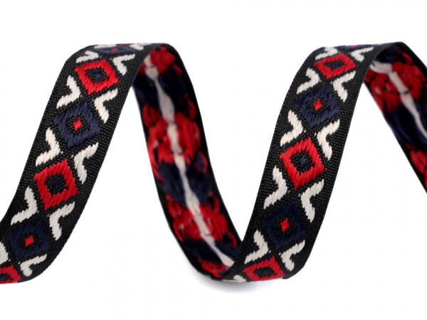 Vzorovka indiánský motiv šíře 15 mm