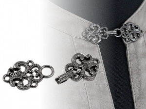 Ozdobné filigránové zapínání / cincher knoflík