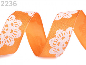 Stuha mandala s drátem šíře 25 mm