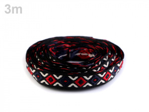 Vzorovka indiánský motiv šíře 15 mm