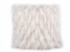 Chlupatý povlak na polštář 45x45 cm