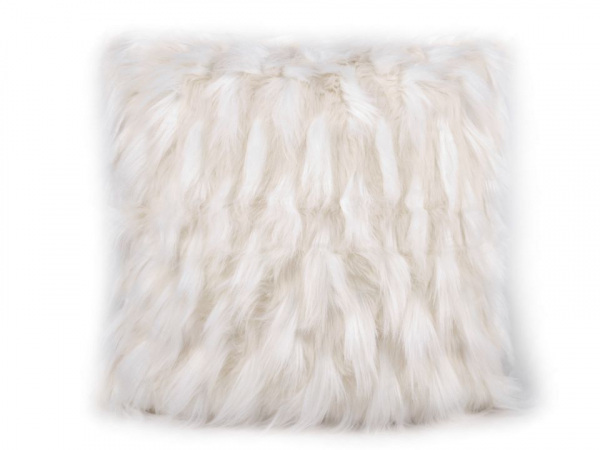 Chlupatý povlak na polštář 45x45 cm
