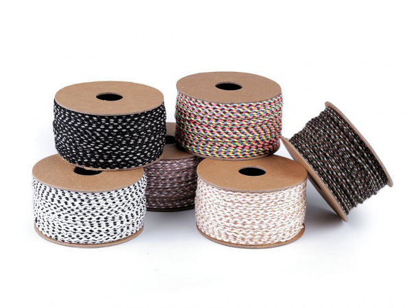 Šňůrka / provázek splétaný Ø2 mm